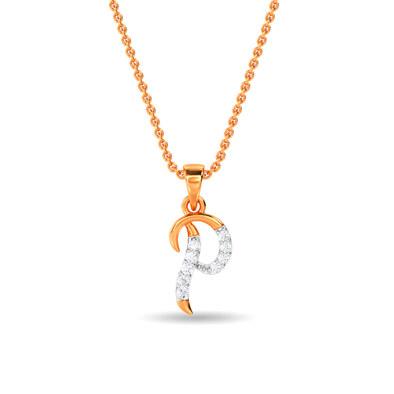 Alphabet P Pendant