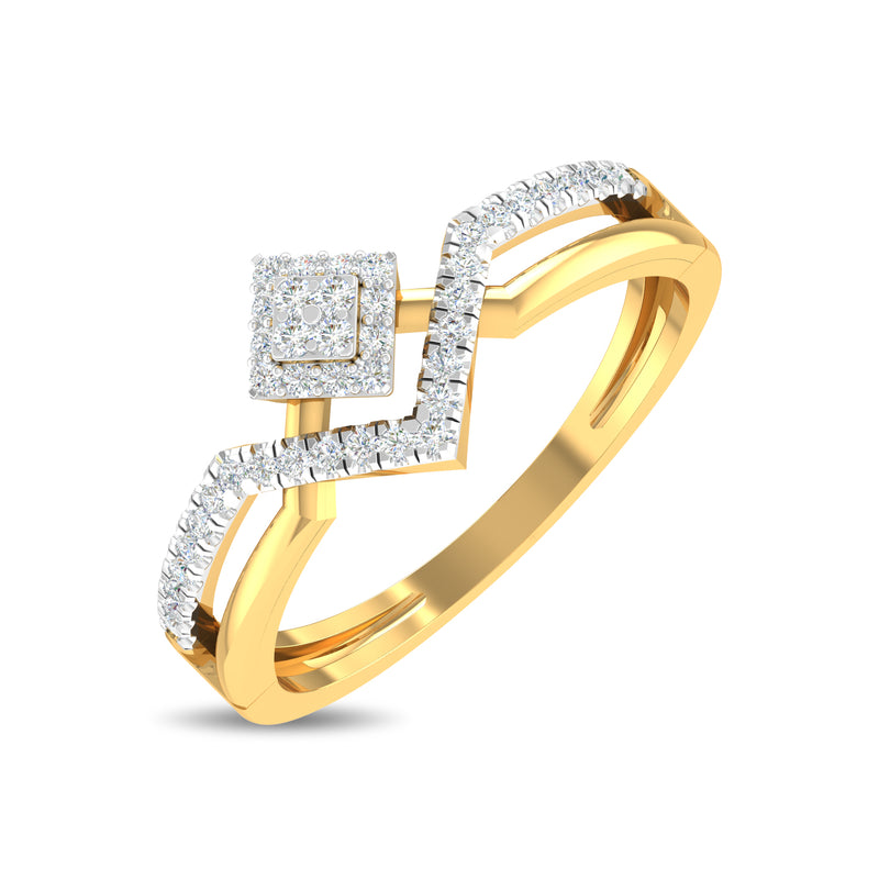 Prisim Point Ring