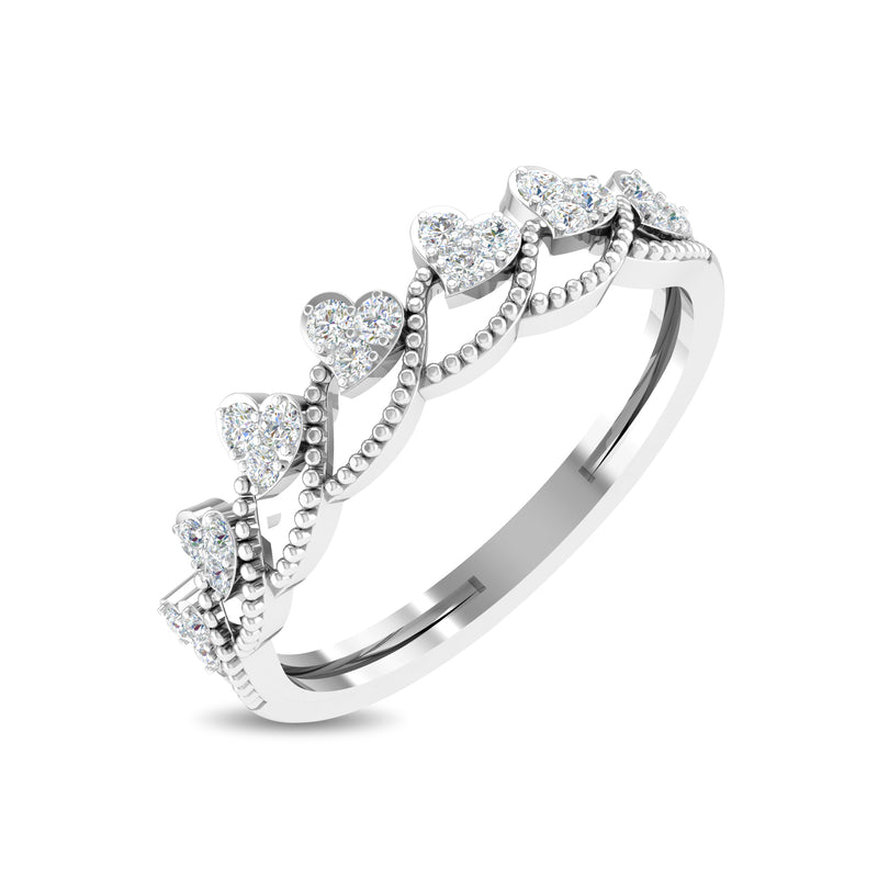 Heartwave Ring