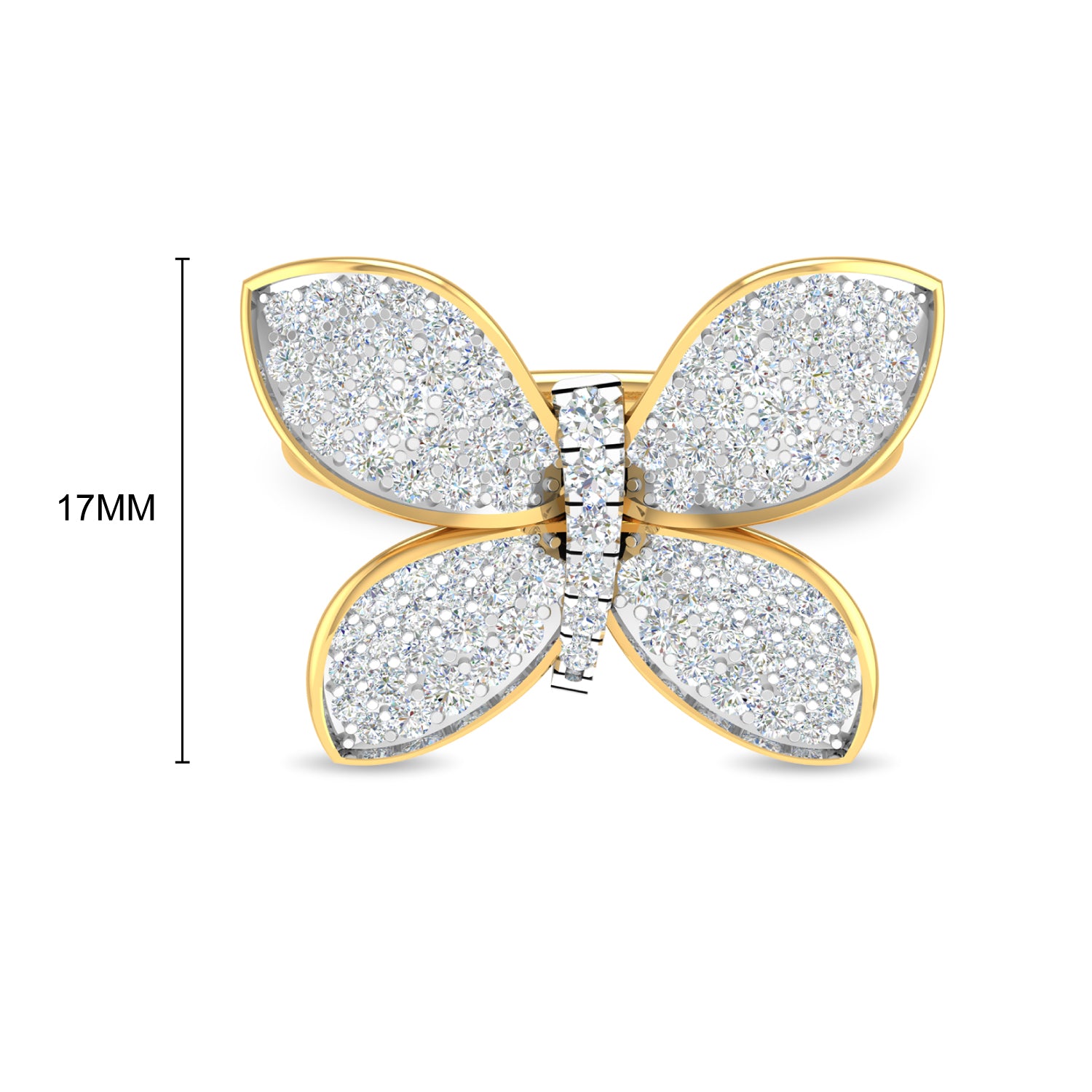Flying Butterfly Ring