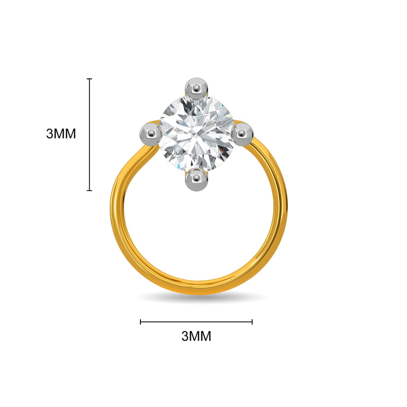 Sadia Nose Pin
