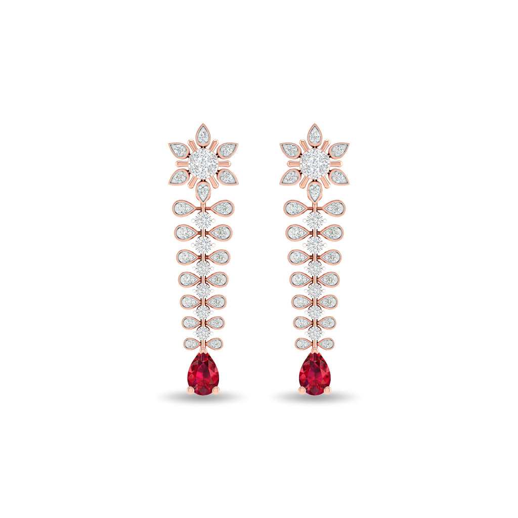 Star Danglign Earring