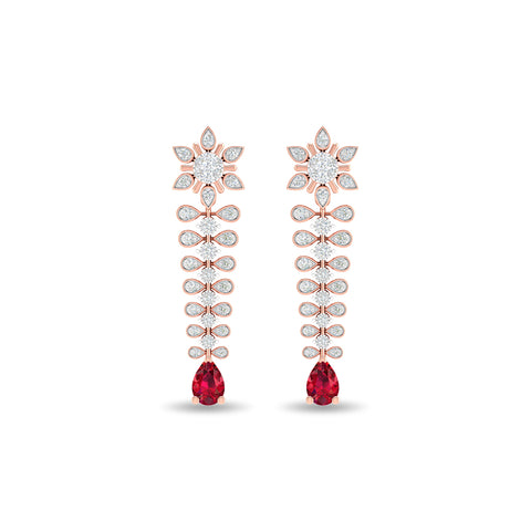 Star Danglign Earring