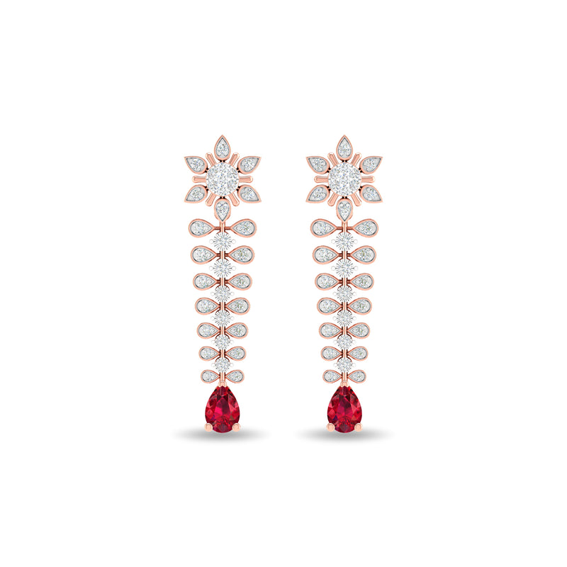 Star Danglign Earring