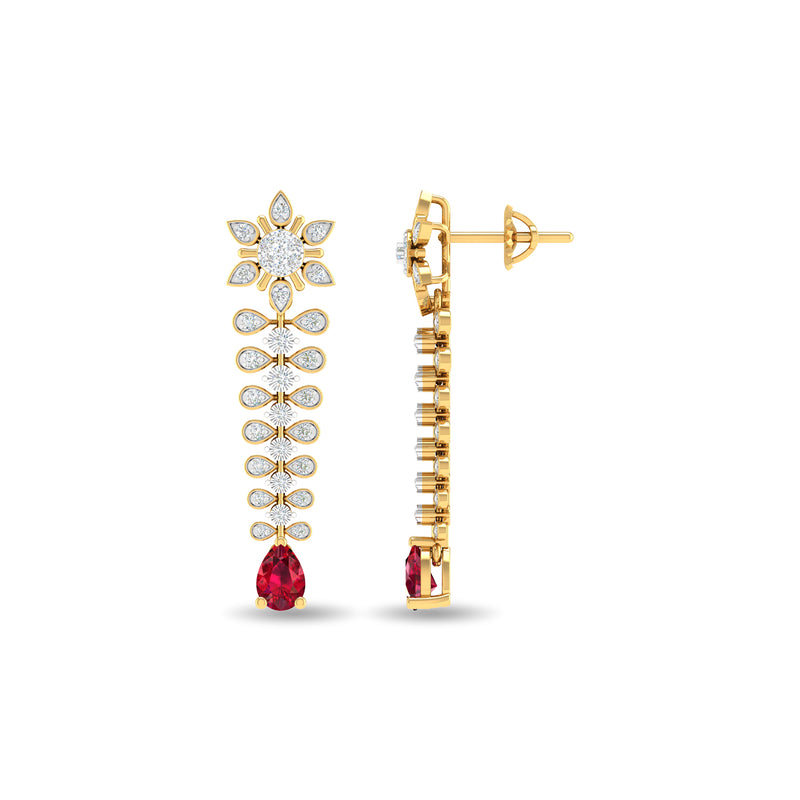 Star Danglign Earring