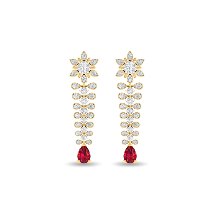 Star Danglign Earring