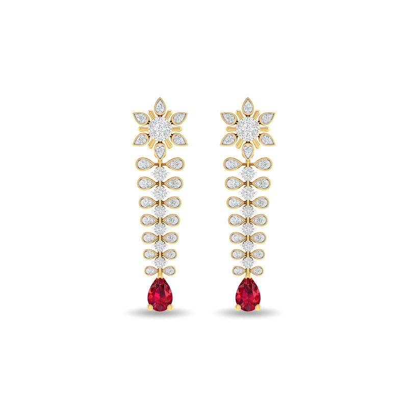 Star Danglign Earring