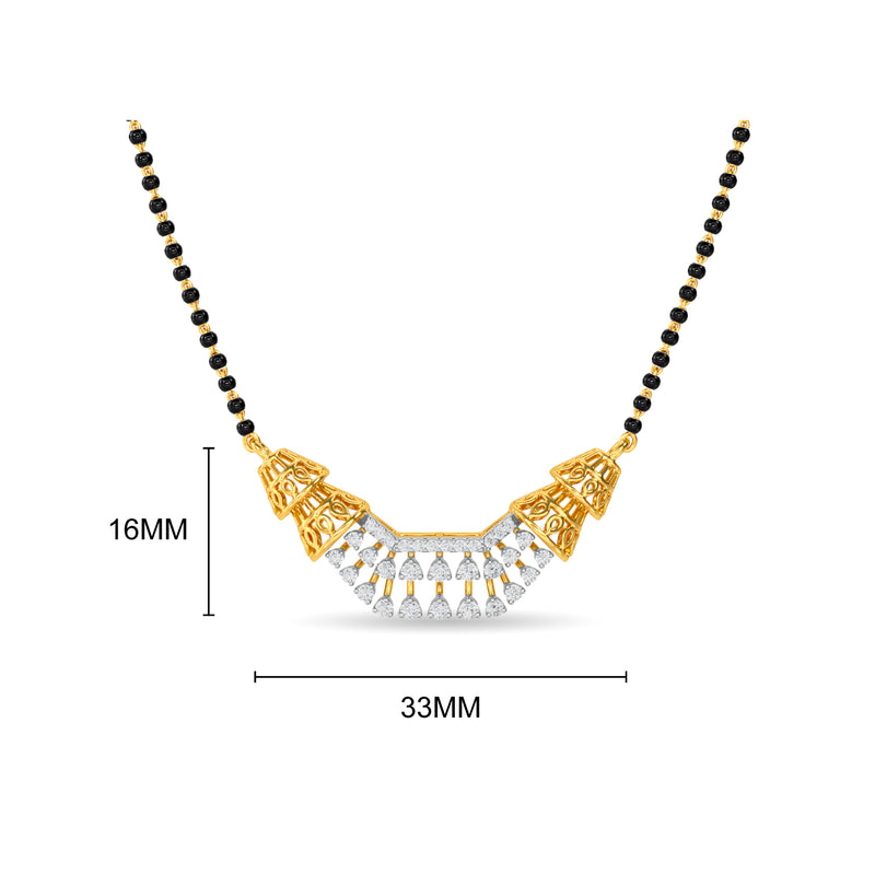 Gwen Mangalsutra Pendant