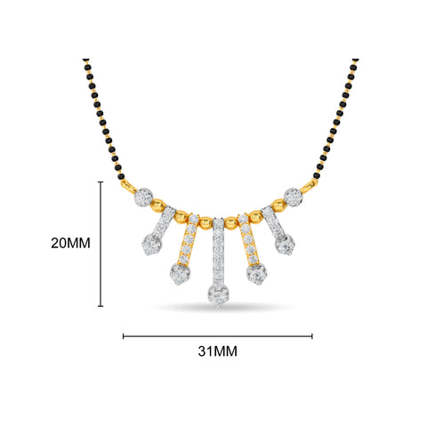 Dora Mangalsutra Pendant