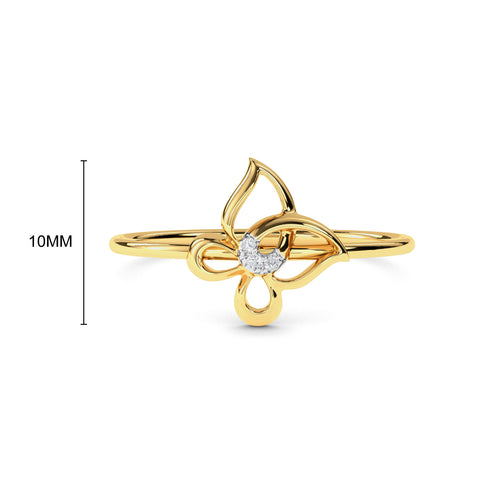 Wrap Butterfly Ring