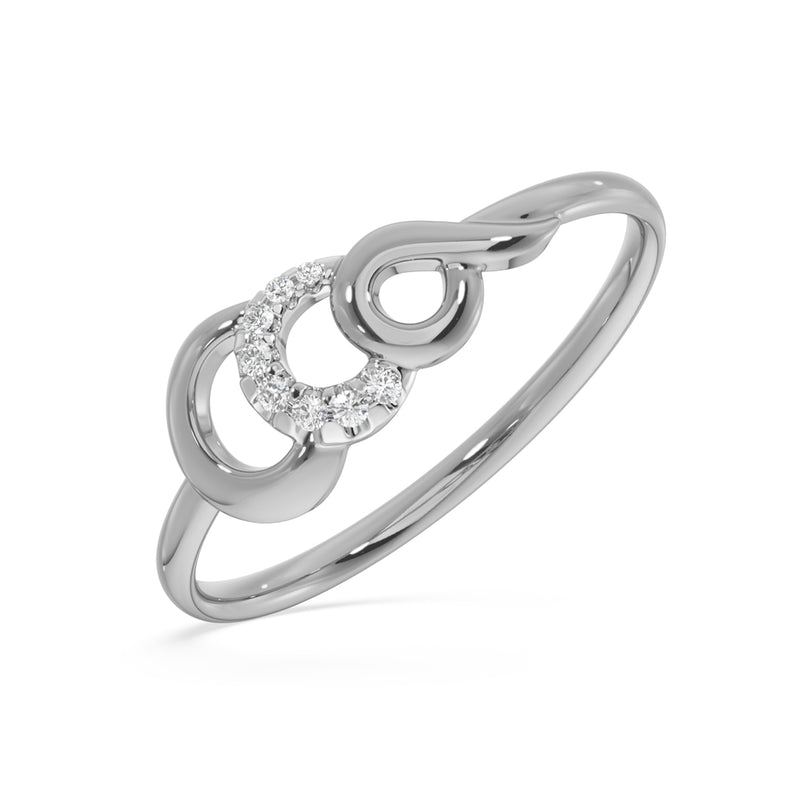 Triple Curve Ring