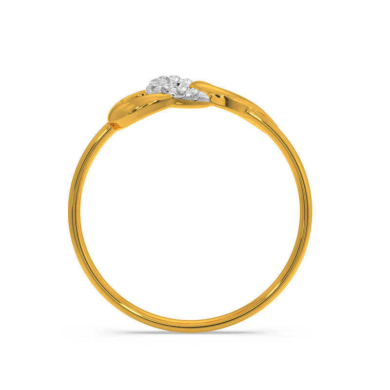 Triple Curve Ring