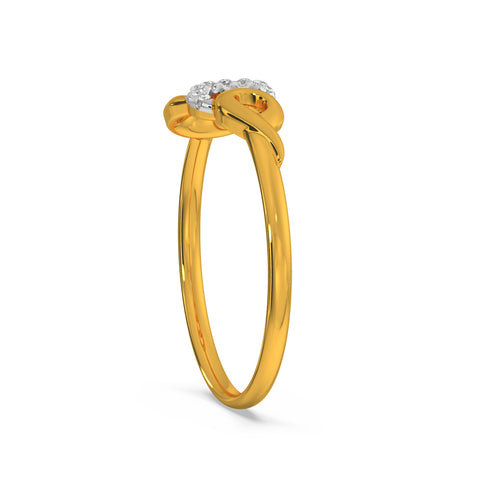 Triple Curve Ring