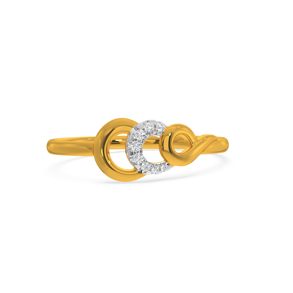 Triple Curve Ring