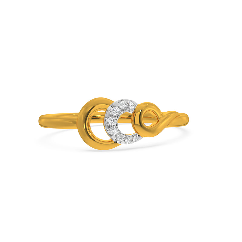 Triple Curve Ring