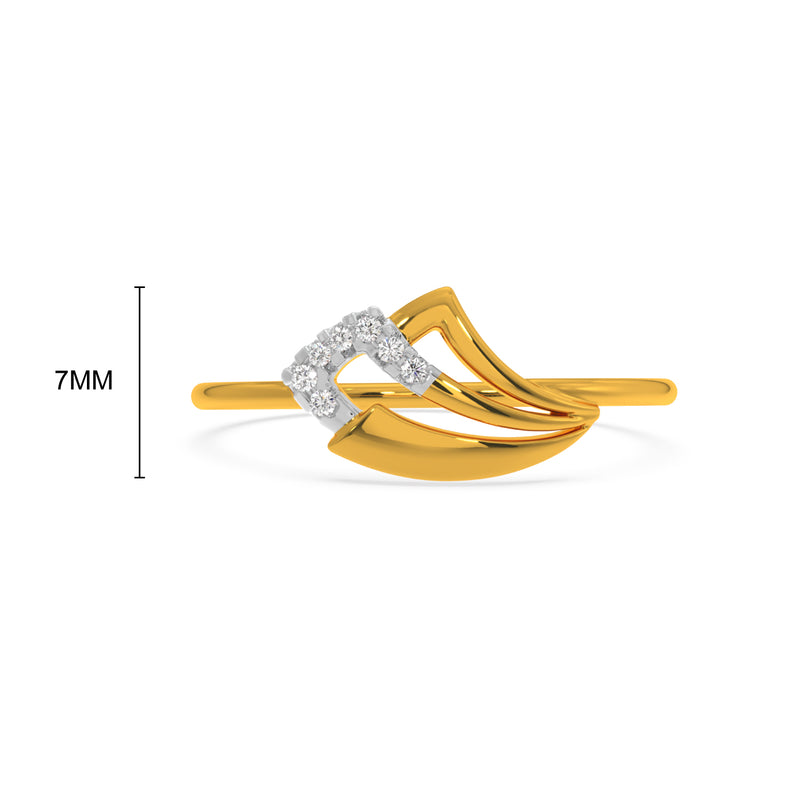 Sail Boat Wave Ring