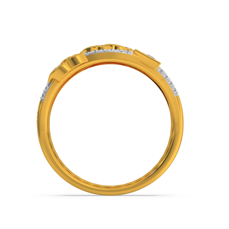 Fancy Abstract Ring