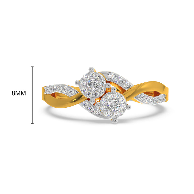 Two Composite Twist Ring
