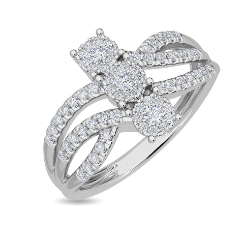 Big Three Composite Look Ring