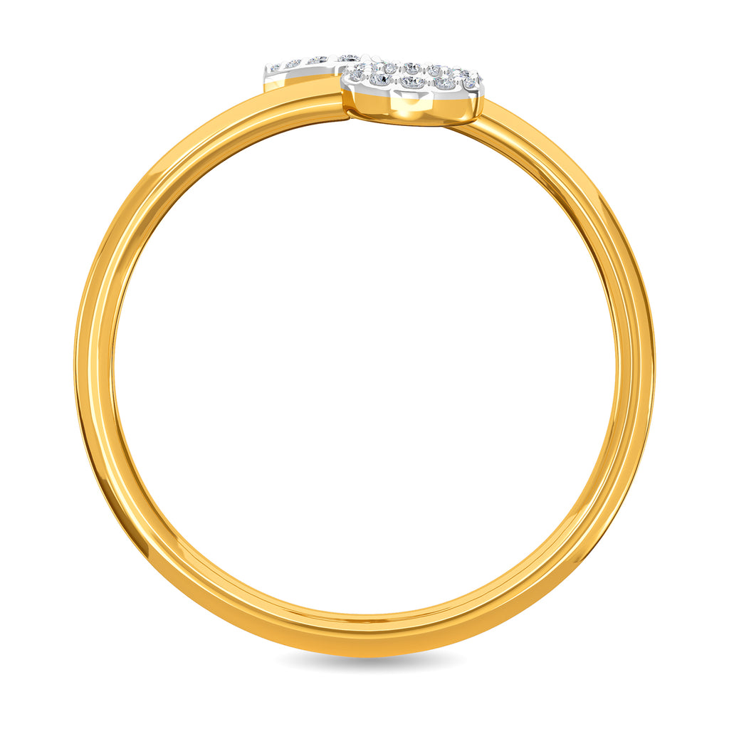 Heart Cross Ring