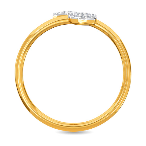Heart Cross Ring