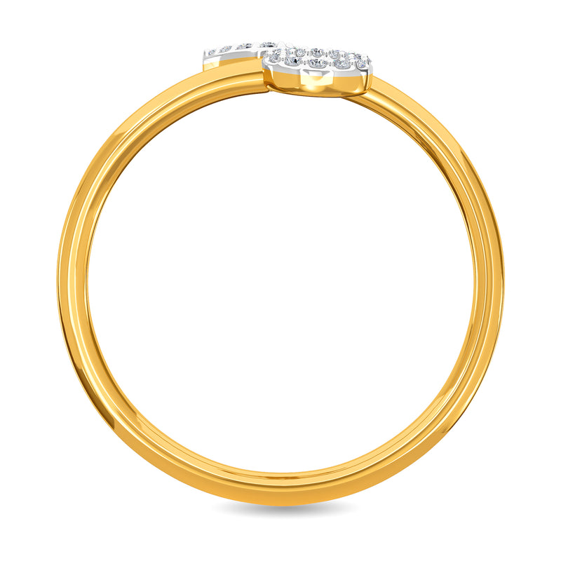 Heart Cross Ring