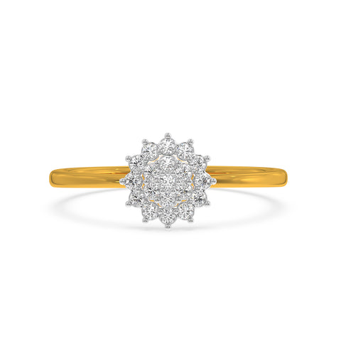 Floral Cluster Ring