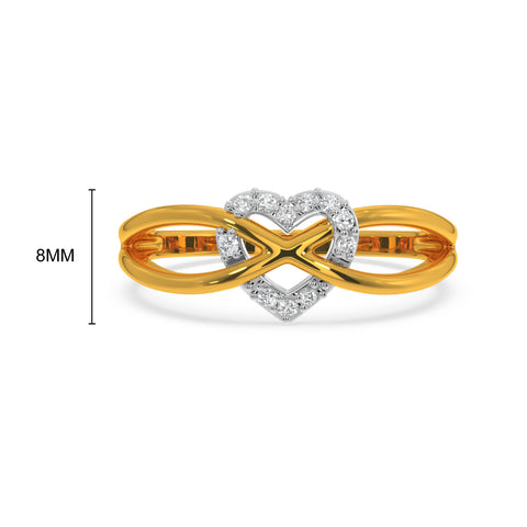 Sway Heart Ring