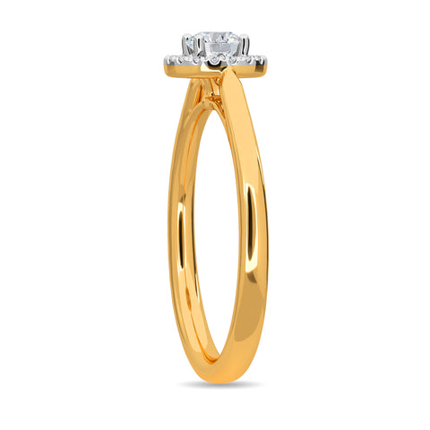 Scarleya Solitaire Ring