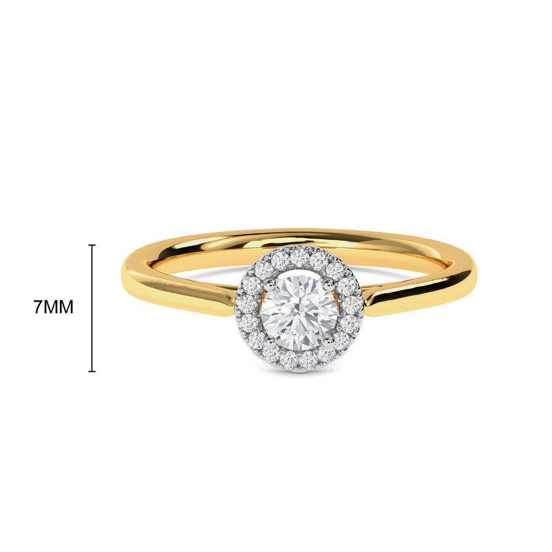 Scarleya Solitaire Ring