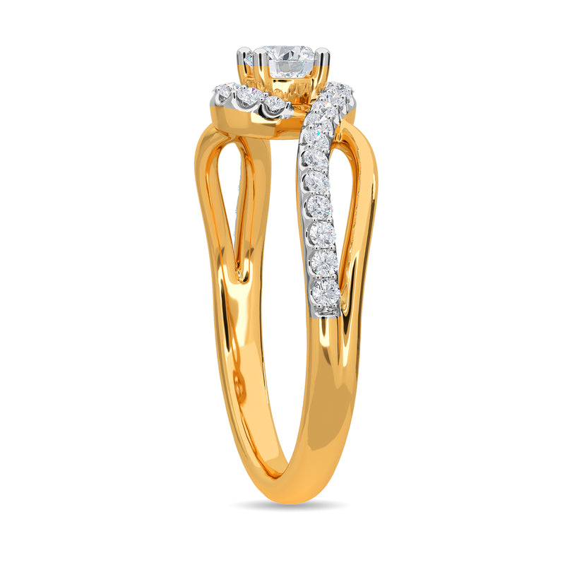 Delimah Solitaire Ring