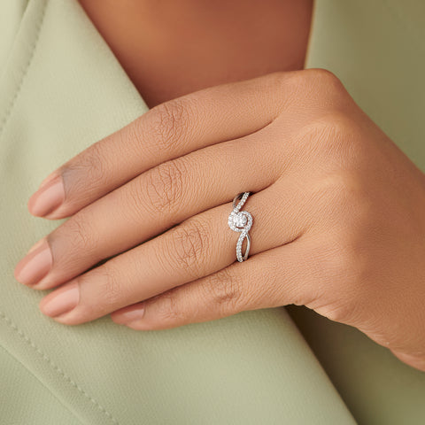 Delimah Solitaire Ring