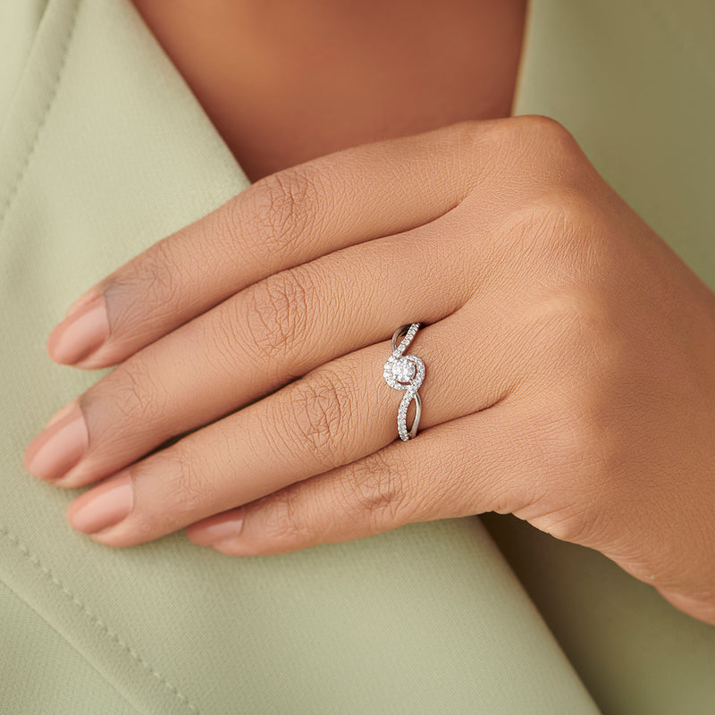 Delimah Solitaire Ring