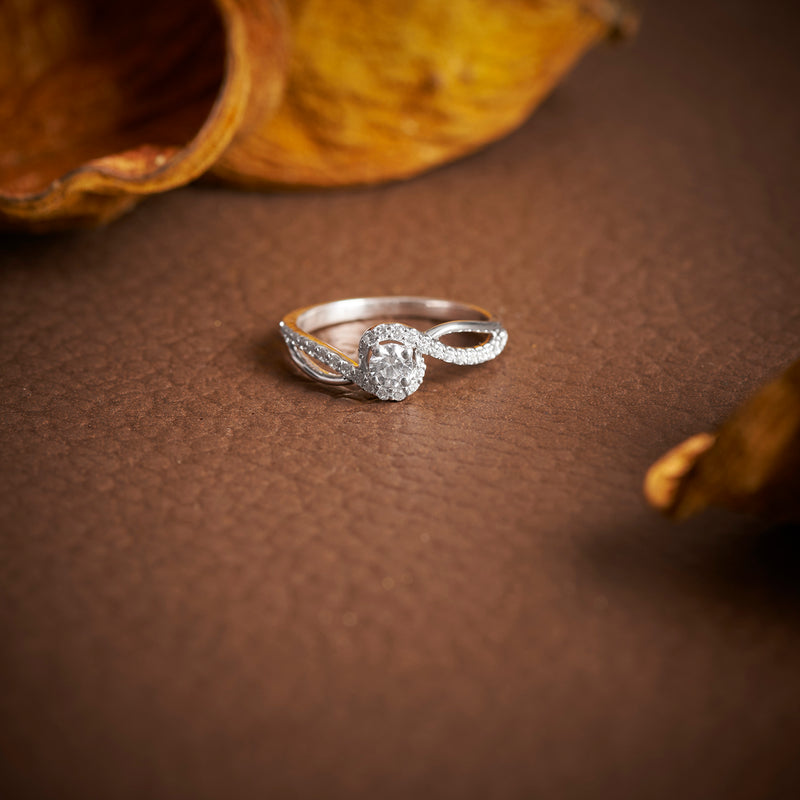 Delimah Solitaire Ring