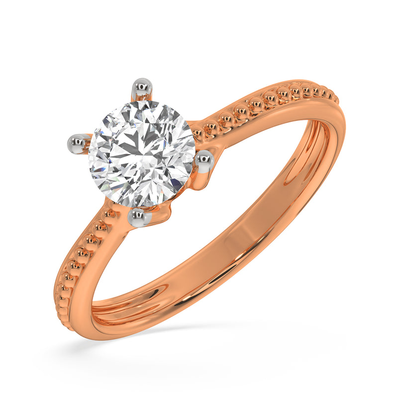 0.75 CT Enigma Solitaire Ring