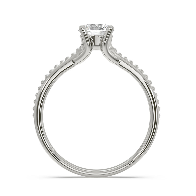 0.75 CT Enigma Solitaire Ring