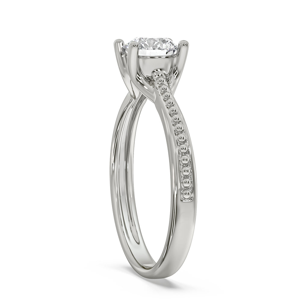 0.75 CT Enigma Solitaire Ring