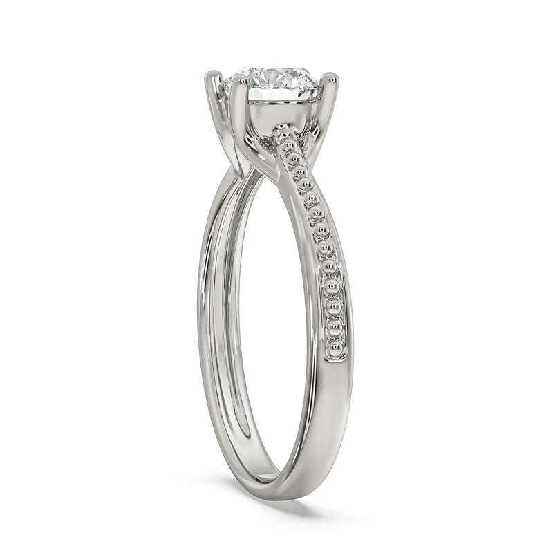 0.75 CT Enigma Solitaire Ring