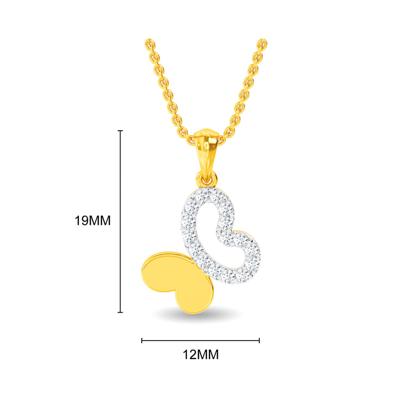 Bijou Butterfly Kids Pendant