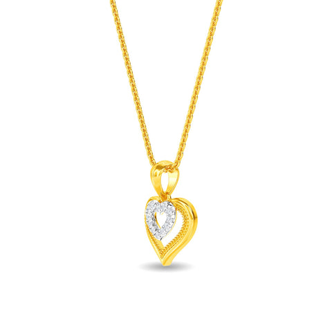 Heart Centric Pendant Set