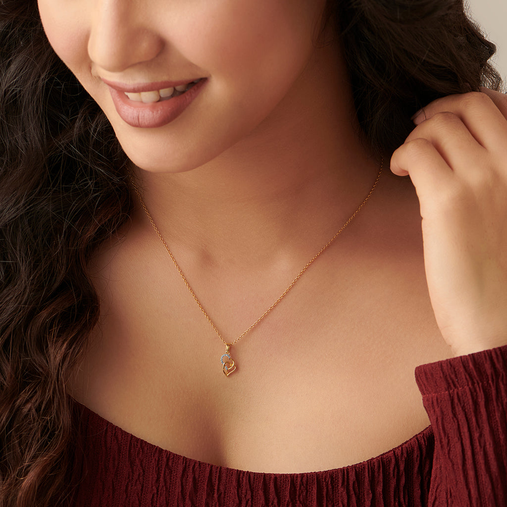 Twin Mate Heart Pendant