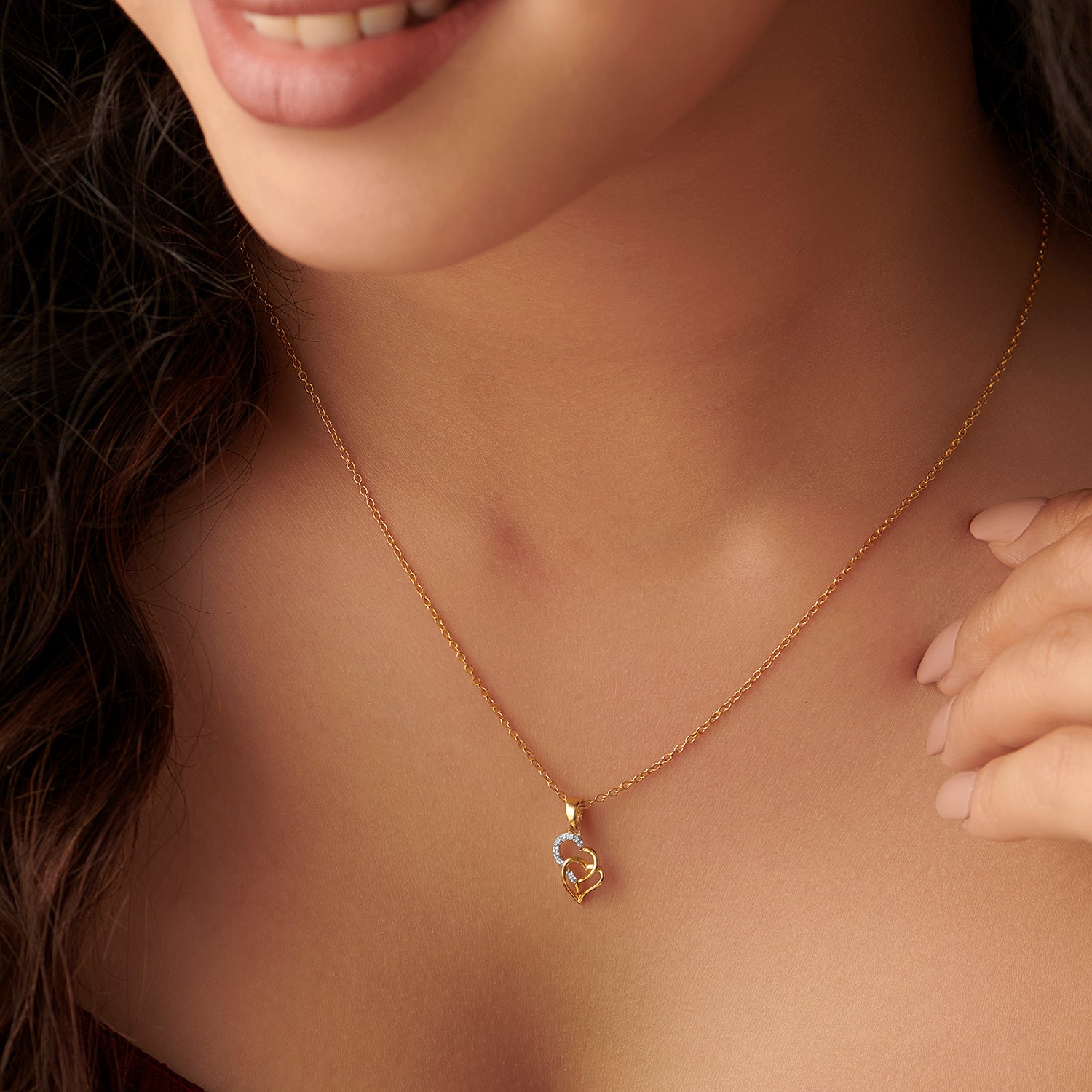 Twin Mate Heart Pendant