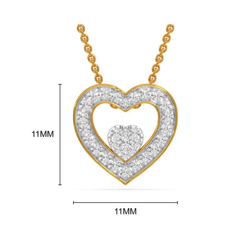 Within You Heart Pendant