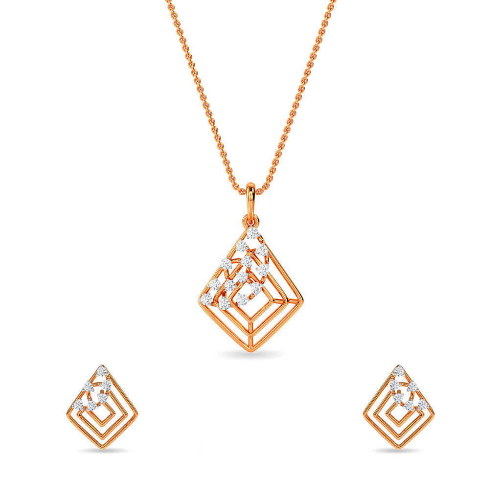 Amber Pendant Set