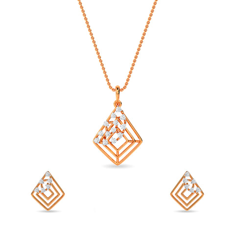 Amber Pendant Set