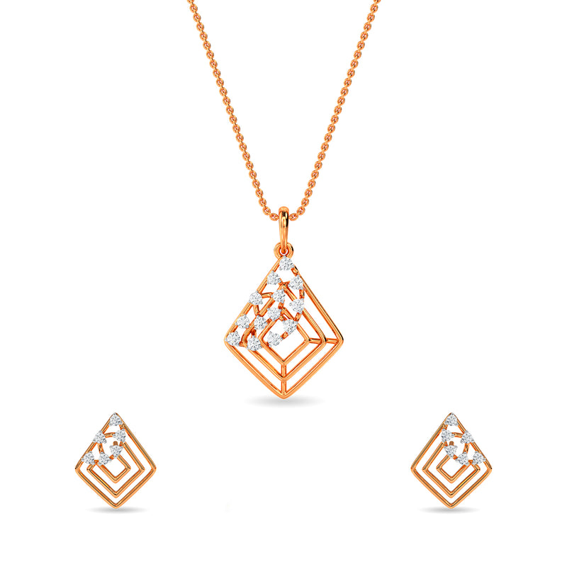 Amber Pendant Set