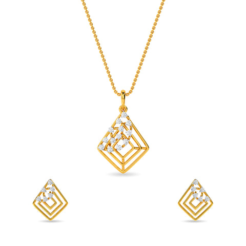 Amber Pendant Set