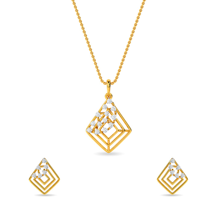 Amber Pendant Set