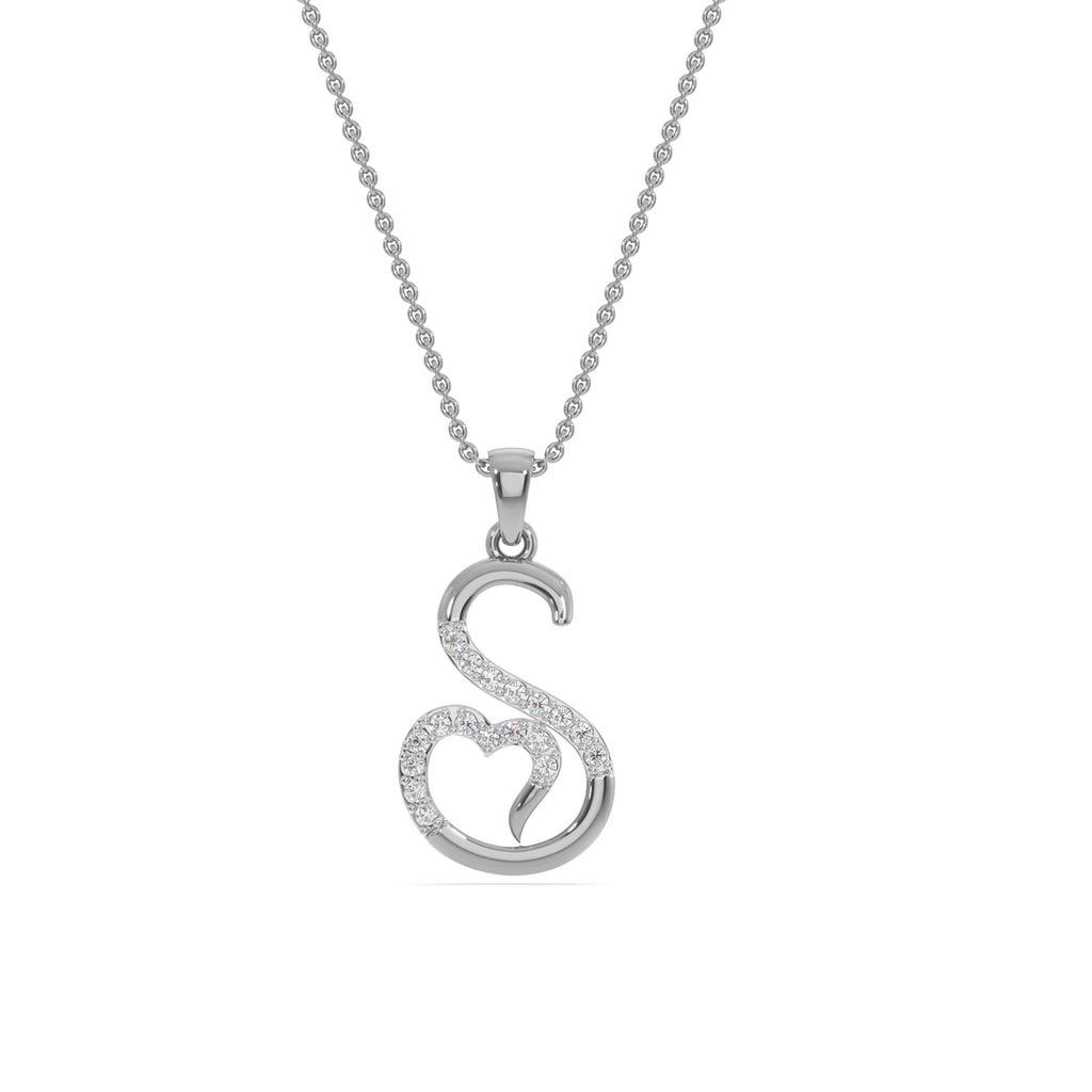 Alphabet S Pendant