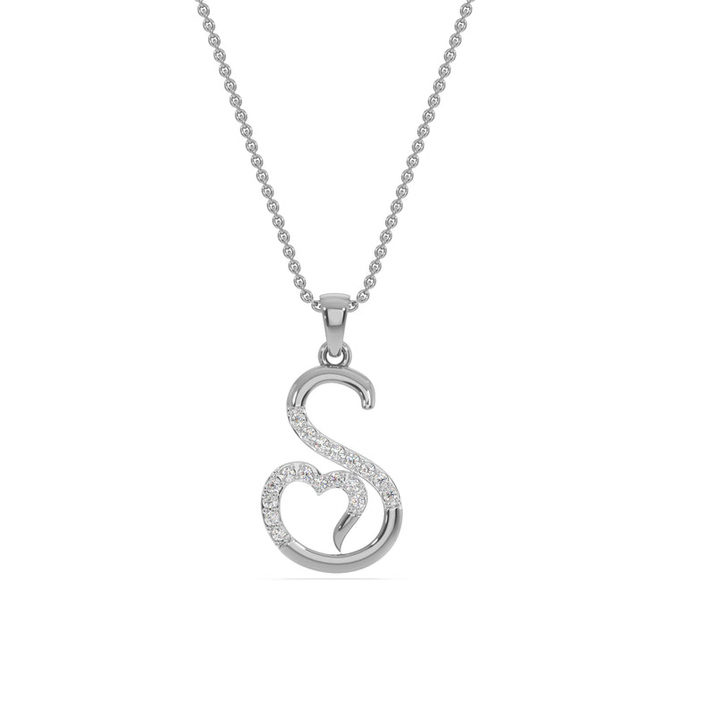 Alphabet S Pendant